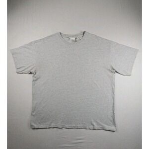 H&M Men's T Shirt XXL  Gray Crew Neck Short Sleeve‎ Pullover